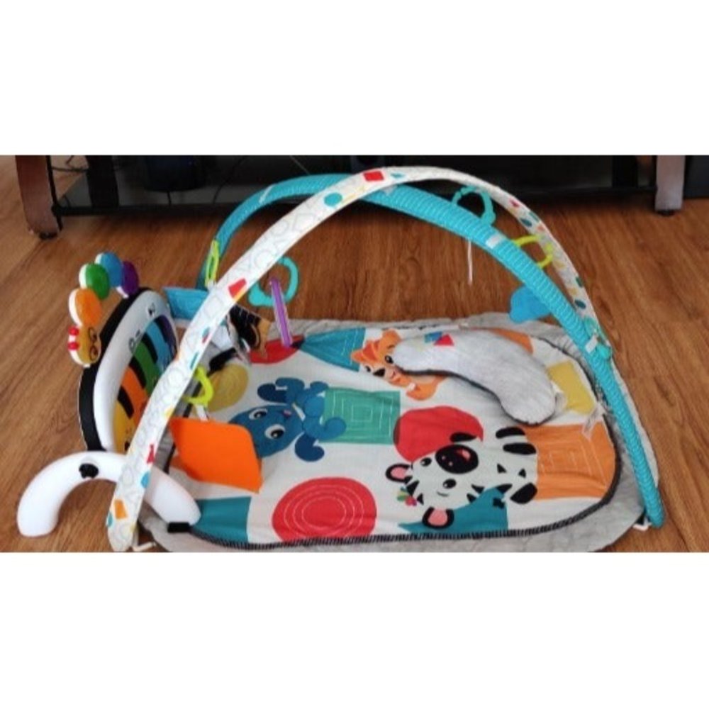 Baby Einstein  4-in-1 Kickin' Tunes Music and Language Play Gym and Piano Tummy